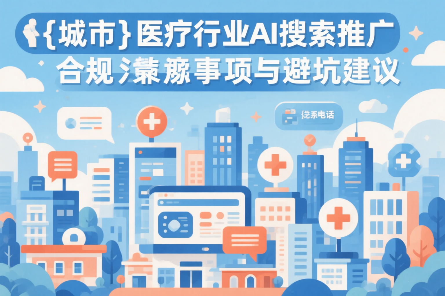 潮州医疗行业AI搜索推广合规注意事项与避坑建议