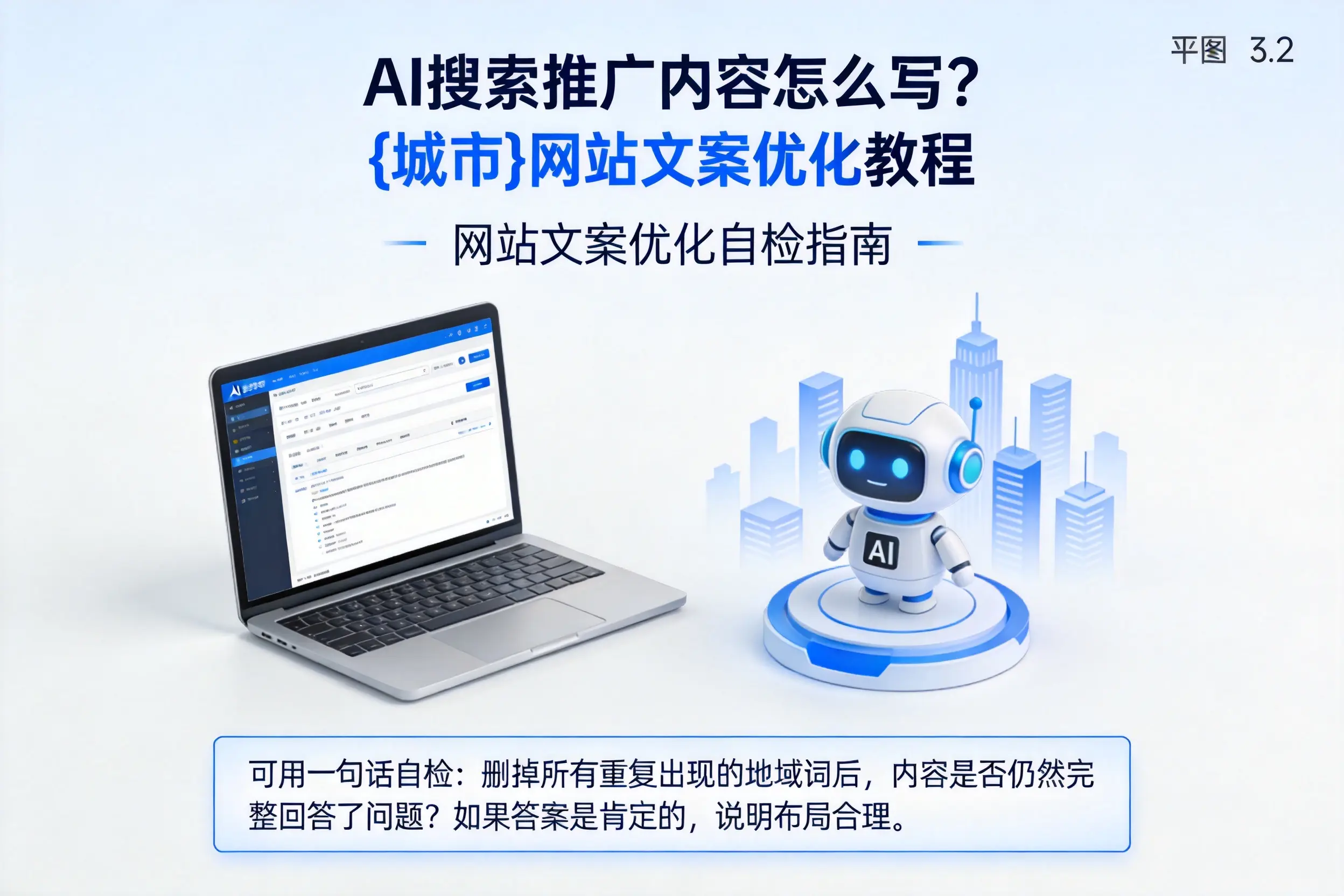 AI搜索推广内容怎么写？潮州网站文案优化教程
