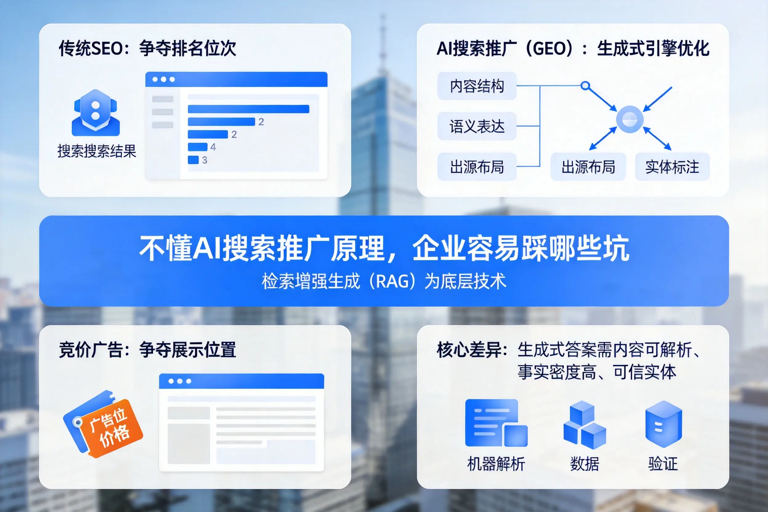 不懂AI搜索推广原理，潮州企业容易踩哪些坑