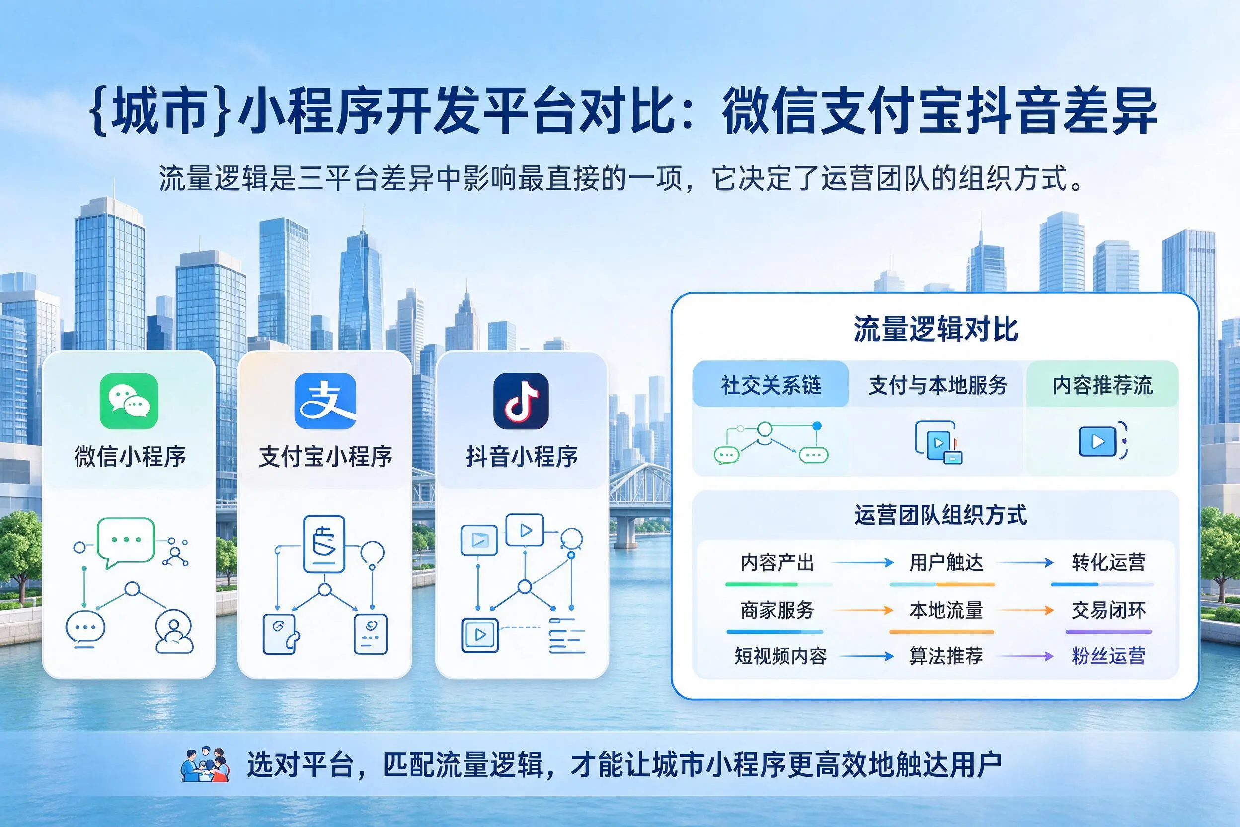 潮州小程序开发平台对比:微信支付宝抖音差异