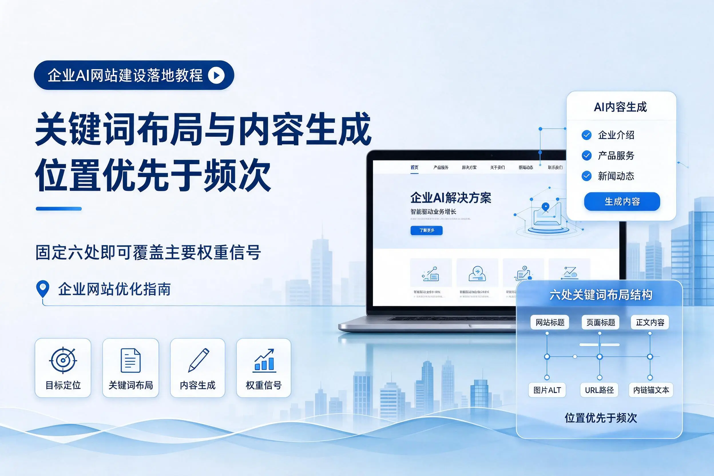 潮州企业AI网站建设落地教程：关键词布局与内容生成